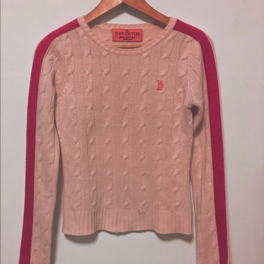 🎀 BABY PINK JUICY COUTURE SWEATER🎀